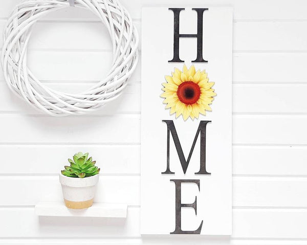 Interchangeable HOME Sign
